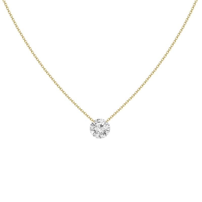 Round Diamond Necklace